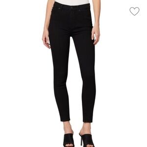 NWOT Hudson Blair Valerie Black High-Rise Super Skinny Ankle Jeans in a size 29